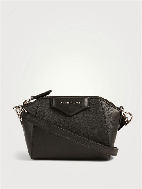 givenchy antigona box nano leather shoulder bag|givenchy antigona for women.